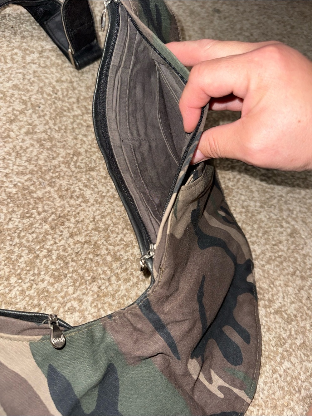 Sash Crossbody Reversible Crossbody Purse - Picture 5 of 10